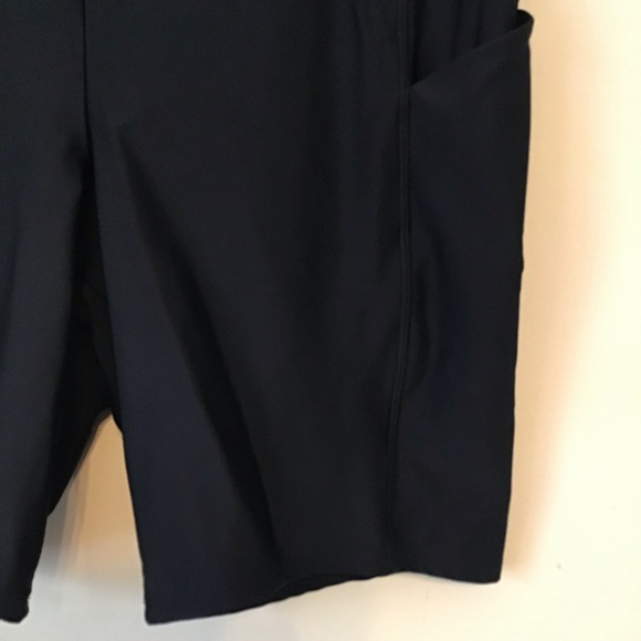 Torrid Black High-Waist Bike Shorts with Side Pockets - Picture 2 of 3